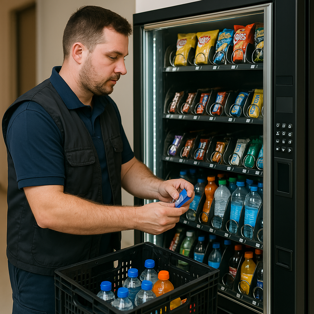 Reposición de vending en Navarra